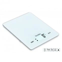 Balance De Cuisine Smart USB Blanc 5kg Terraillon