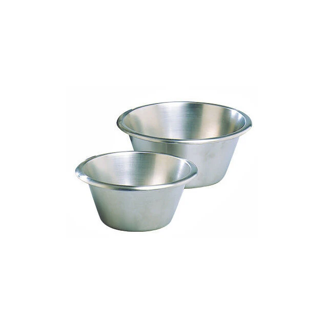 MATFER Bassine Pâtissière Ø 24 Cm Fond Plat Inox – Image 2