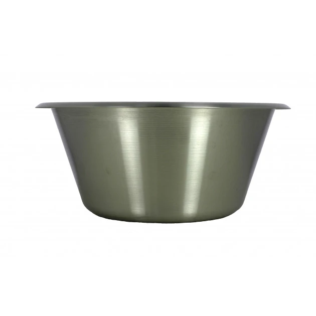 MATFER Bassine Pâtissière Ø 24 Cm Fond Plat Inox