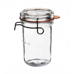 Luigi Bormioli Bocal En Verre 35 Cl (x6) Lock Eat