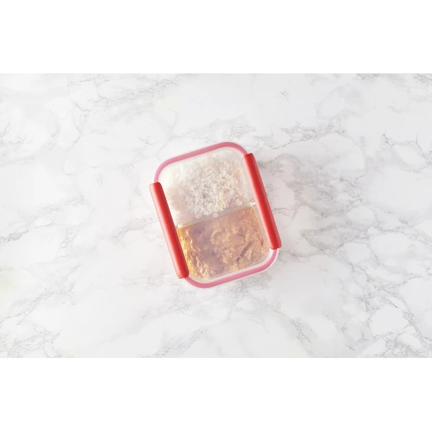 Boîte De Conservation Connectée Avec Compartiments 1 L Rouge Stor'eat Mastrad – Image 4