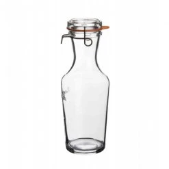 Luigi Bormioli Bouteille En Verre 1L (x6) Lock Eat