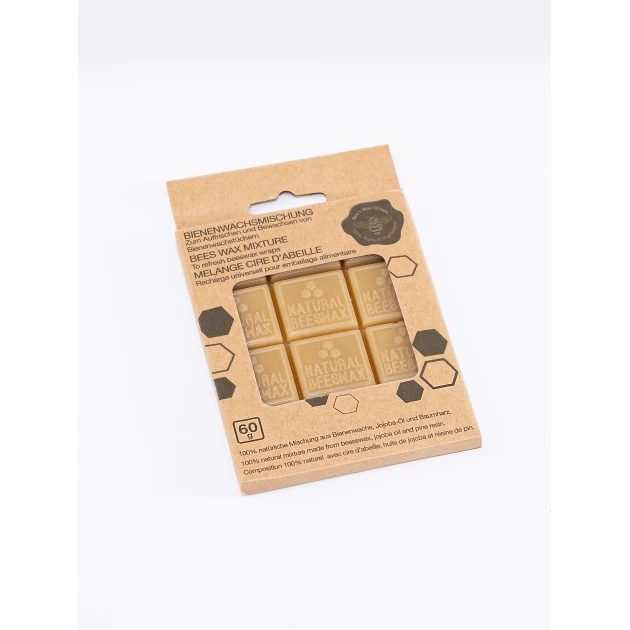 Cubes Cire Abeille Pour Emballage Alimentaire (x12) Nuts