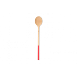 Cuillère De Cuisine Bambou 38 Cm Rouge Pebbly