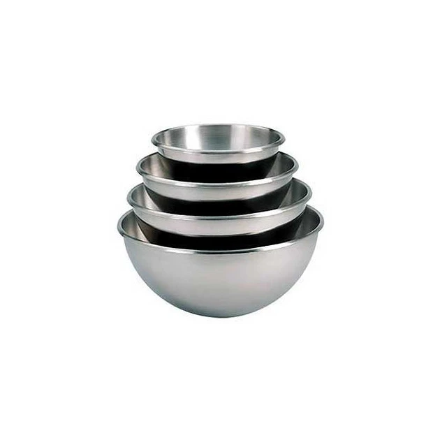 MATFER Cul De Poule Ø 30 Cm Bassine 1/2 Ronde Inox