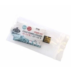 ALLA FRANCE Enregistreur Température à Usage Unique -30°C +70°C (x10)