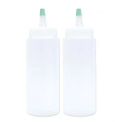 Flacon Verseur Souple Transparent 325ml (x2) Scrapcooking