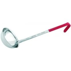 MATFER Louche En Inox L.37 Cm Ø12.3 Cm Rouge