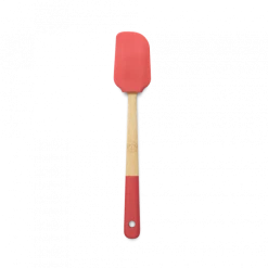 Maryse Silicone Et Bambou 28 Cm Rouge Pebbly