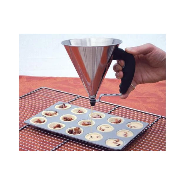 Mini Entonnoir Ă Piston Vert Inox KWIK De Buyer â Image 3