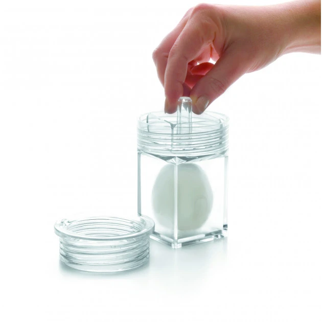 Moule Plastique Oeuf CarrĂ© 9 X 7 Cm Ibili â Image 2