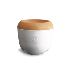 Pot à Ail En Céramique 0,94 L Craie Emile Henry