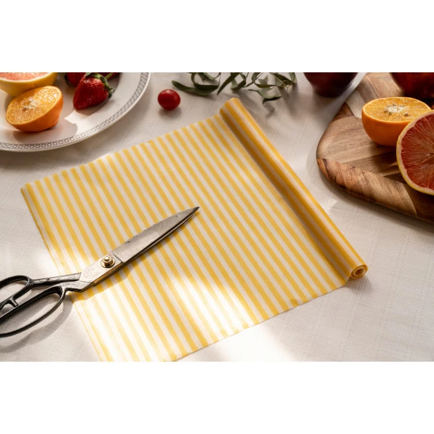 Rouleau Emballage Alimentaire Cire Abeille Jaune 90 X 30,5 Cm Nuts – Image 2