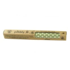 Rouleau Emballage Alimentaire Cire Abeille Pois Vert 30 X 100 Cm Pebbly