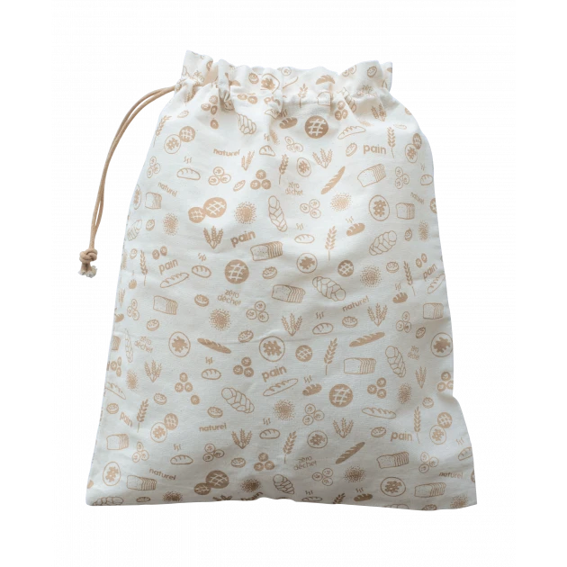 Sac à Vrac Coton Bio Brun 50 X 45 Cm Pebbly – Image 2
