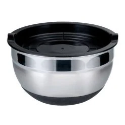 Saladier Inox Avec Couvercle Ø 24 Cm Baumalu